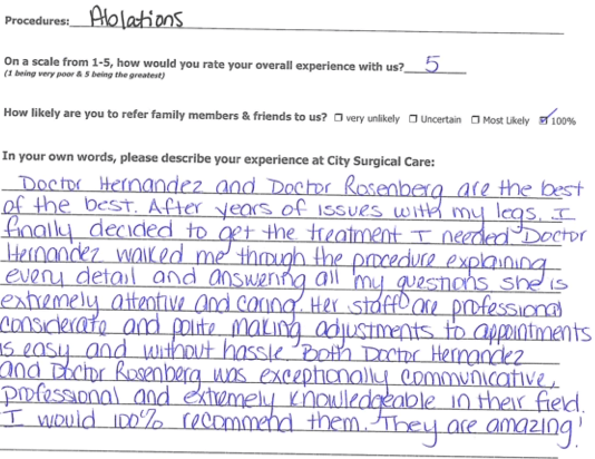 Lisa L Patient Satisfaction Form-min